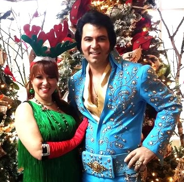 New Years at Noon with Danny Vernon As Elvis