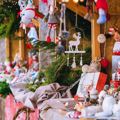 Nov 22nd   Three Holiday Bazaars and a Turkey Lunch Over 200 Vendors!