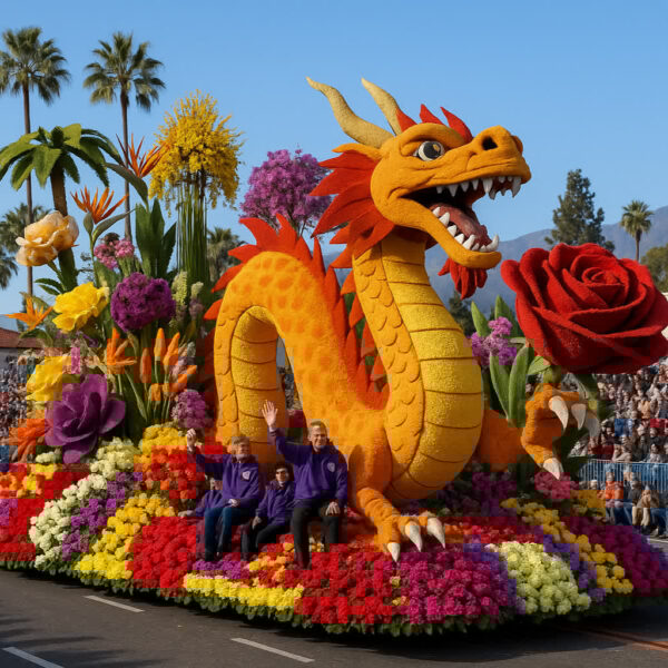 PASADENA ROSE PARADE EXPRESS... Ring in the New Year in California!