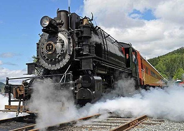 Mothers Day Buffet in the Forest, Gorgeous Gardens and Mt Rainier Steam Train